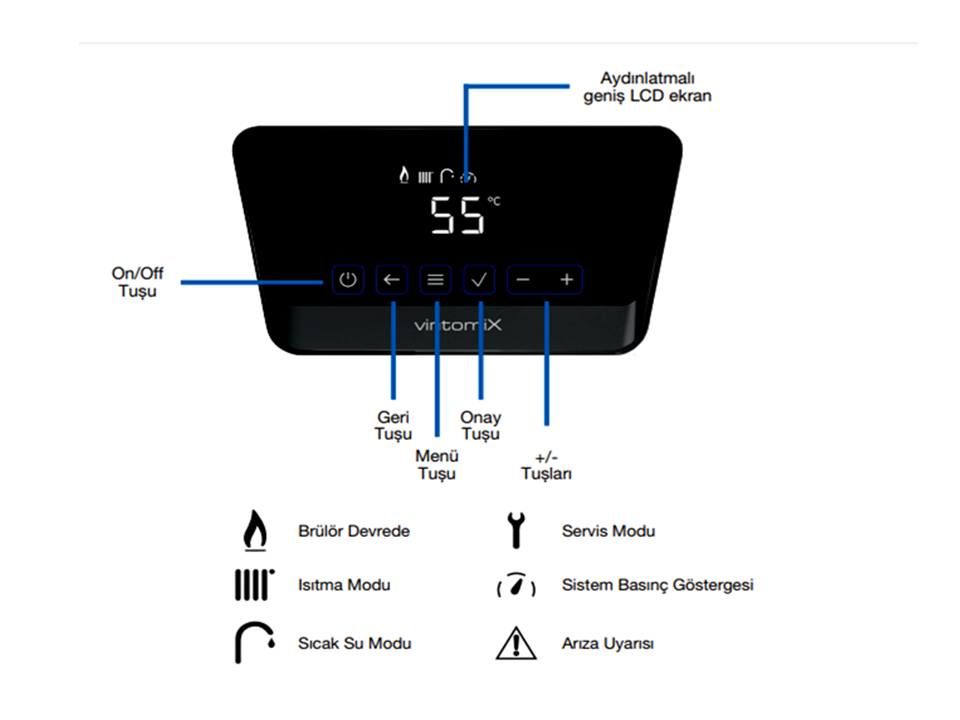 Demirdöküm Vintomix 18/24 kW %108 Kombi