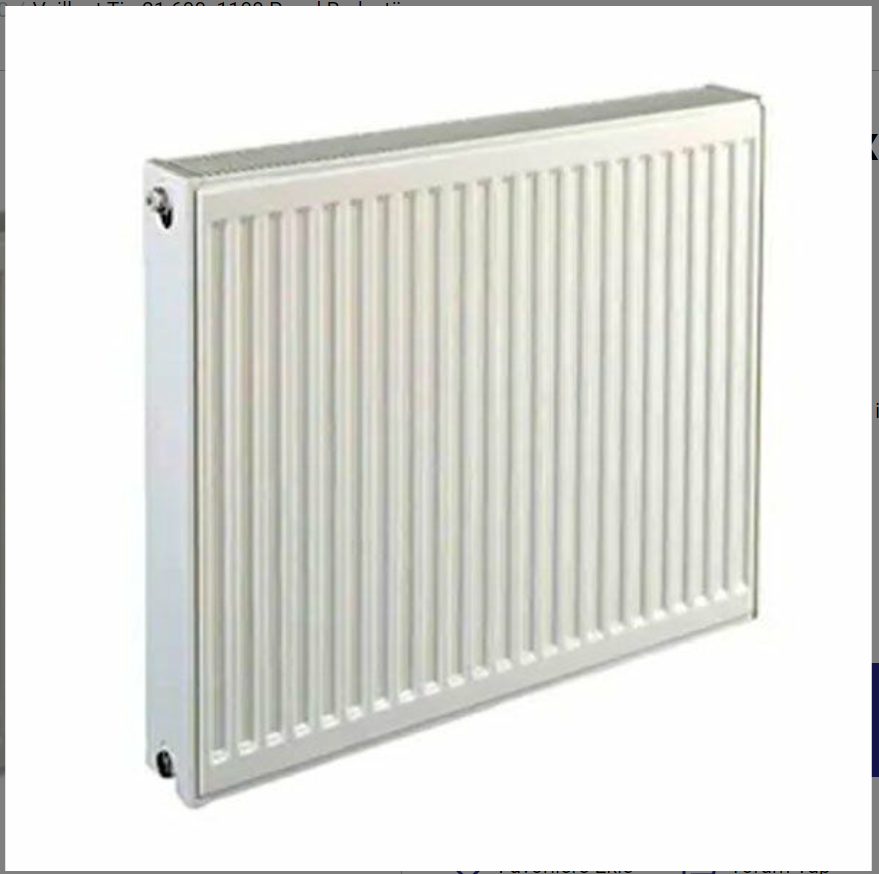 Vaillant ince Tip - 21 600x1000 Panel Radyatör