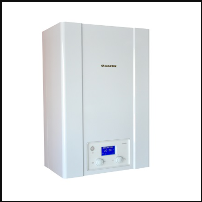 MAKTEK OMEGA 18 15480 KCAL Sıcak Sulu 3 Fazlı LCD EKRANLI ve Termostatlı Elektrikli Kombi 400V