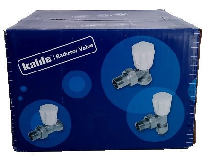 Kalde Köşe Radyatör Vanası 1/2'' Hafif Tip -