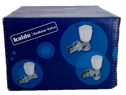 Kalde Köşe Radyatör Vanası 1/2 PEX Bağlantı